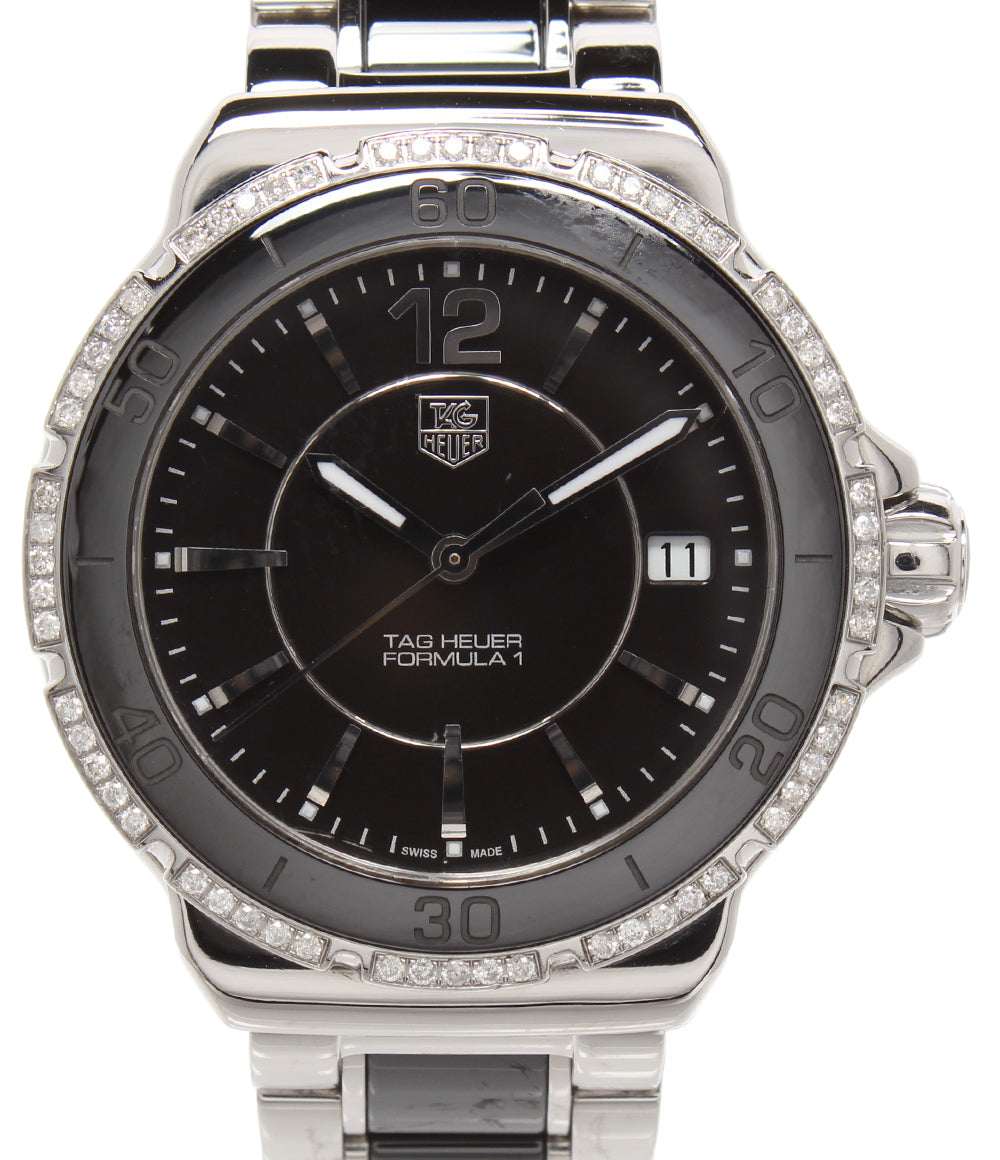 TAG HEUER 腕時計 フォーミュラ1 レディ ダイヤモンド ブラック WAH1212 レディース タグホイヤー