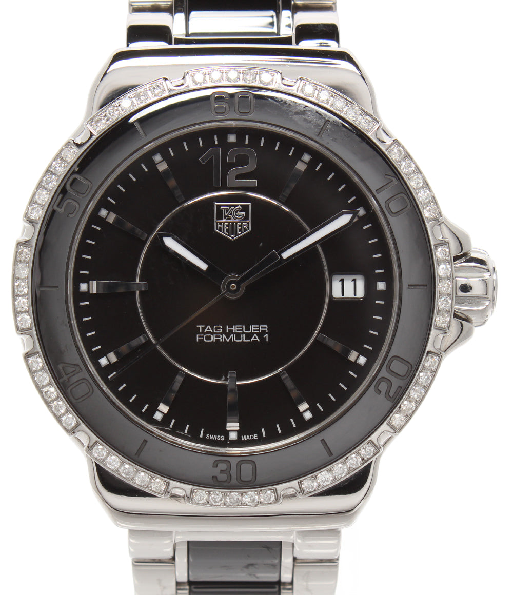 TAG HEUER 腕時計 フォーミュラ1 レディ ダイヤモンド ブラック WAH1212 レディース タグホイヤー
