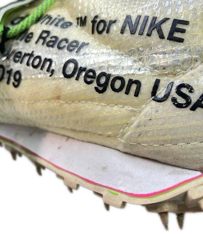 NIKE ローカットスニーカー ×オフホワイト ワッフル レーサー CD8180-100 レディース SIZE 22.5 (S) ナイキ