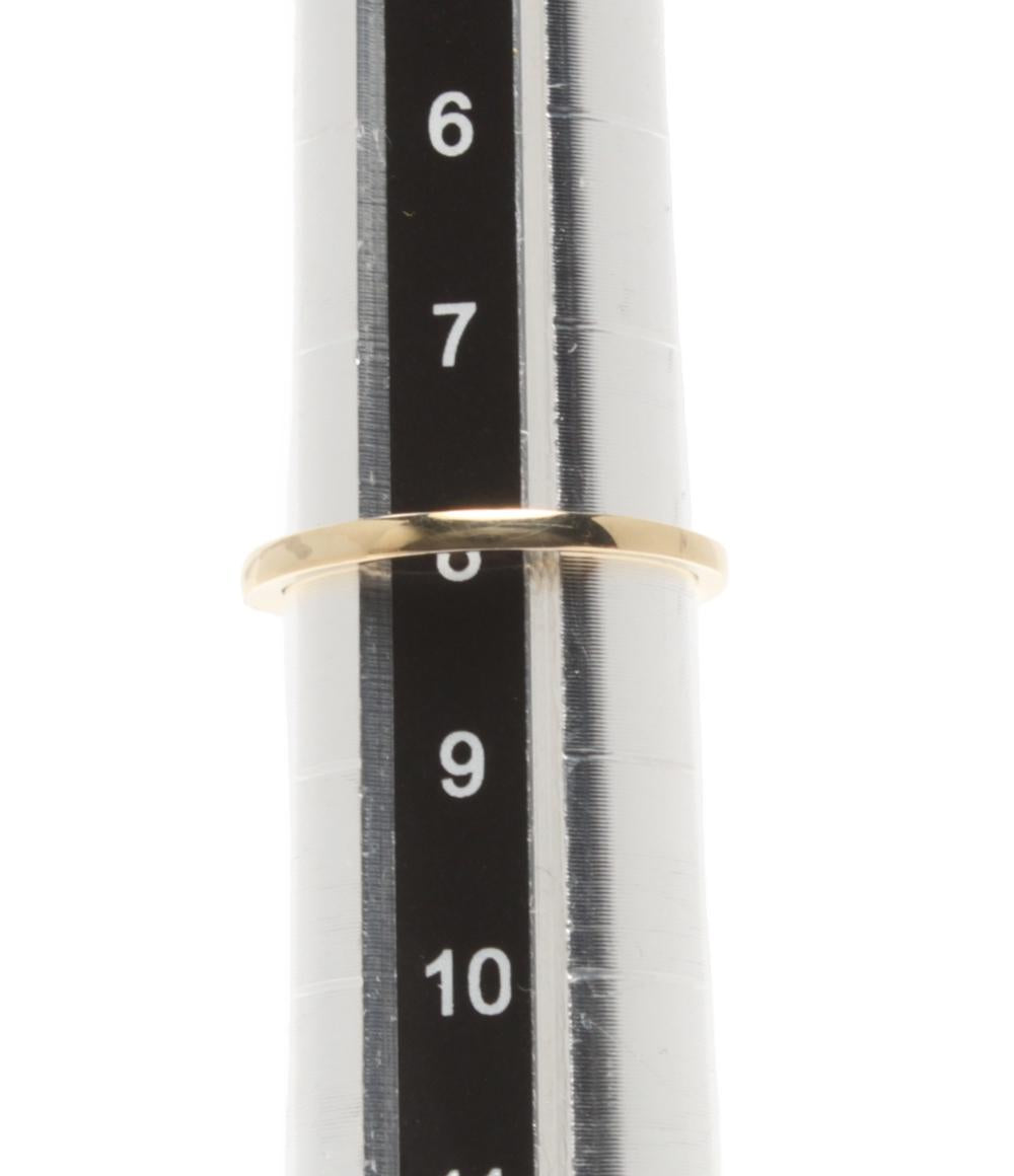 ヨンドシー リング 指輪 K10 ダイヤ レディース SIZE 8号 4℃