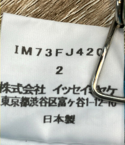 ISSEY MIYAKE 長袖シャツ ボタン IM73FJ420 レディース SIZE 2 (M) イッセイミヤケ