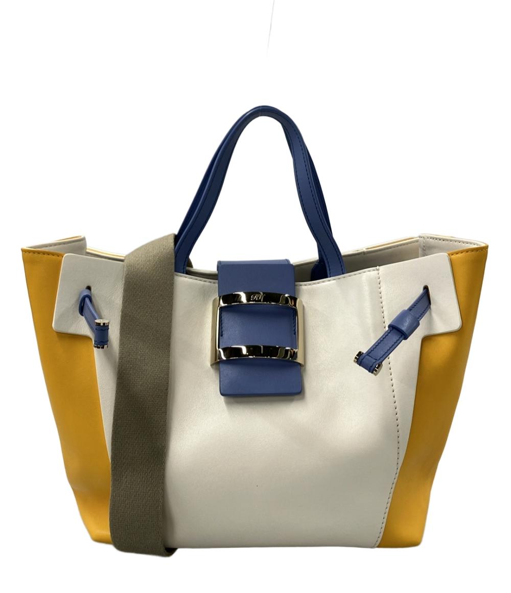 美品 Roger Vivier 2WAY ハンドバッグ ショルダーバッグ 斜め掛け レディース ロジェヴィヴィエ