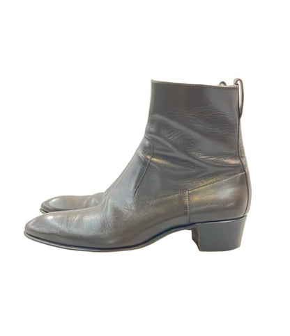 YVES SAINT LAURENT ショートブーツ サイドジップ メンズ SIZE 41 (26cm) イヴ・サンローラン