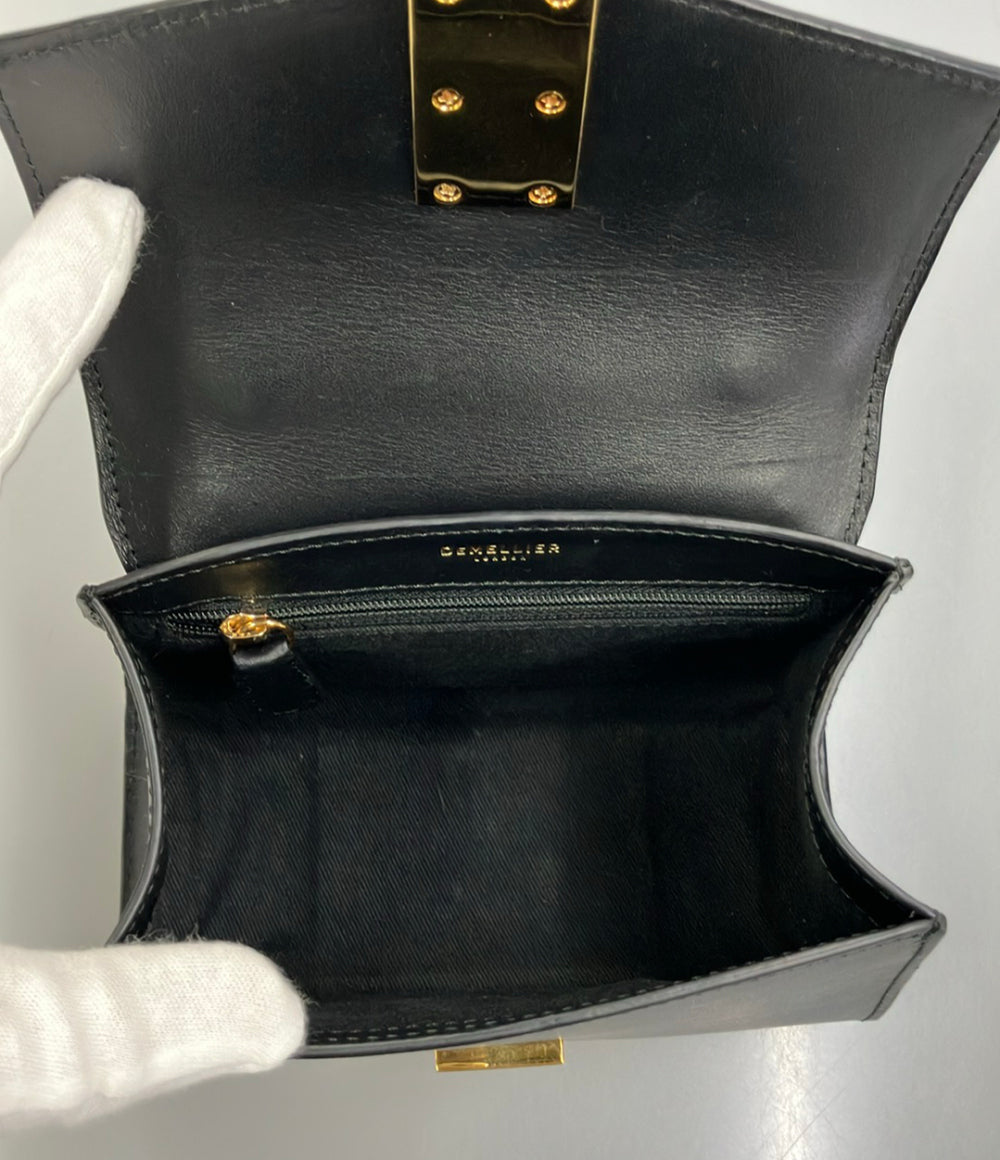美品 DEMELLIER ハンドバッグ ショルダーバッグ 2WAY 斜め掛け レディース デメリエー