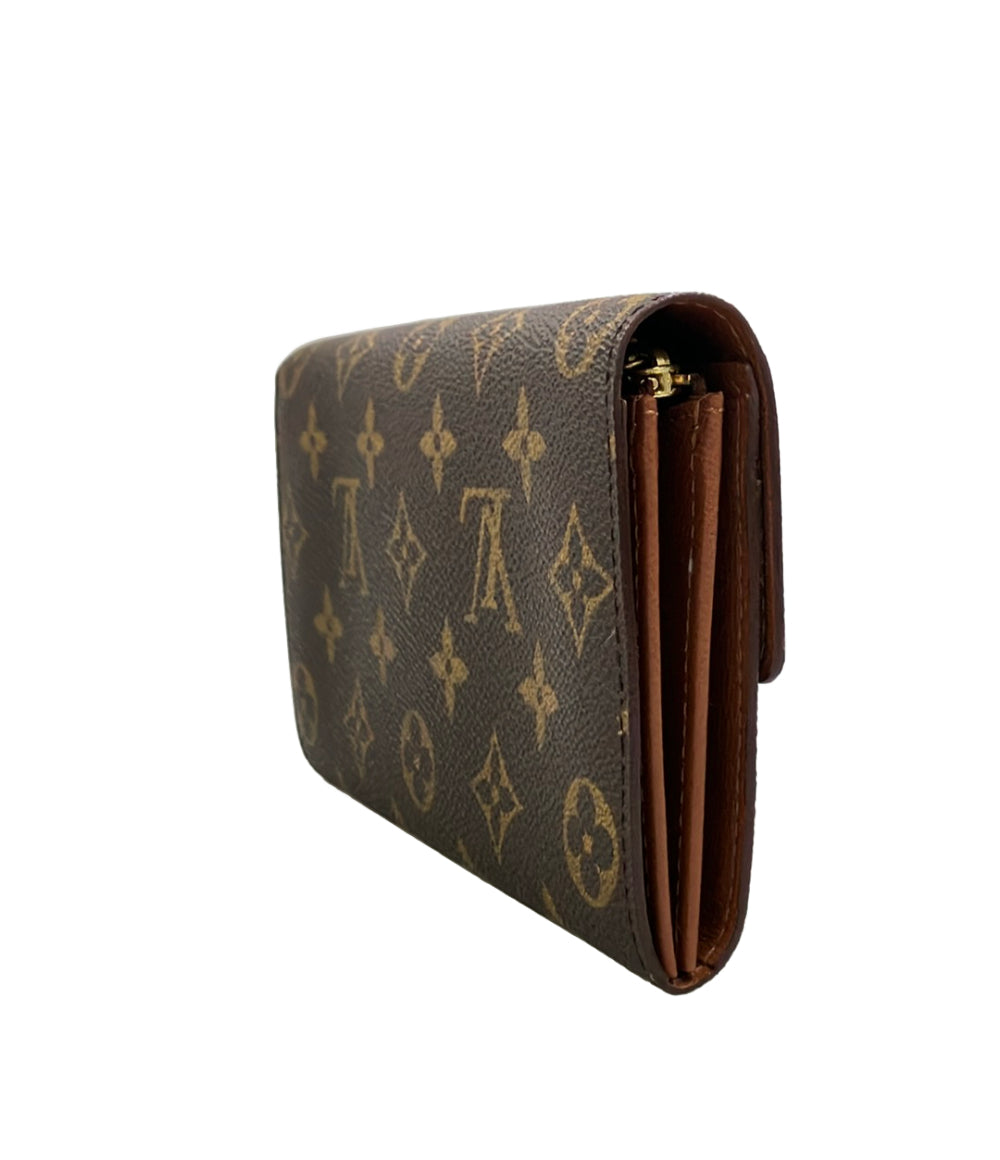 美品 LOUIS VUITTON 長財布 ポシェット ポルトモネ クレディ