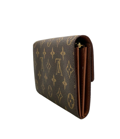 美品 LOUIS VUITTON 長財布 ポシェット ポルトモネ クレディ モノグラム M61725 レディース ルイ・ヴィトン