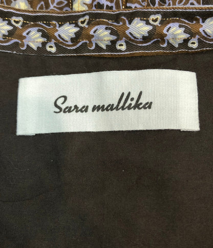 Sara mallika 長袖ワンピース 花柄 020452SB1 レディース SIZE M サラマリカ