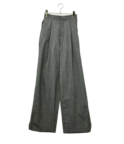 美品 Cygne パンツ タグ付き 25SS サイドフレアパンツ Ron CY2511-04-017 レディース SIZE 0T (S) シーニュ
