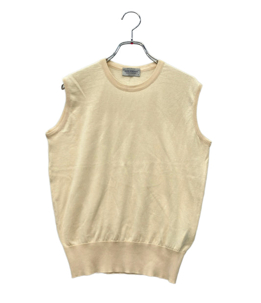 JOHN SMEDLEY ノースリーブニット レディース SIZE S ジョンスメドレー