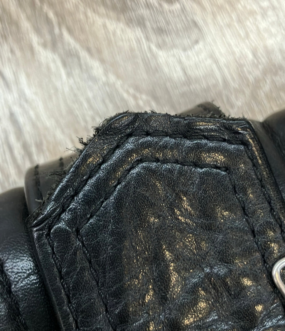 VANSON ダブルライダースジャケット E Highwayman メンズ SIZE 38 (S) バンソン