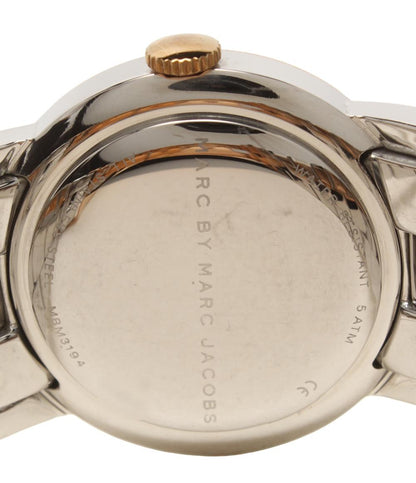 MARC BY MARC JACOBS 腕時計 エイミー クオーツ ホワイト MBM3194 レディース マークバイマークジェイコブス