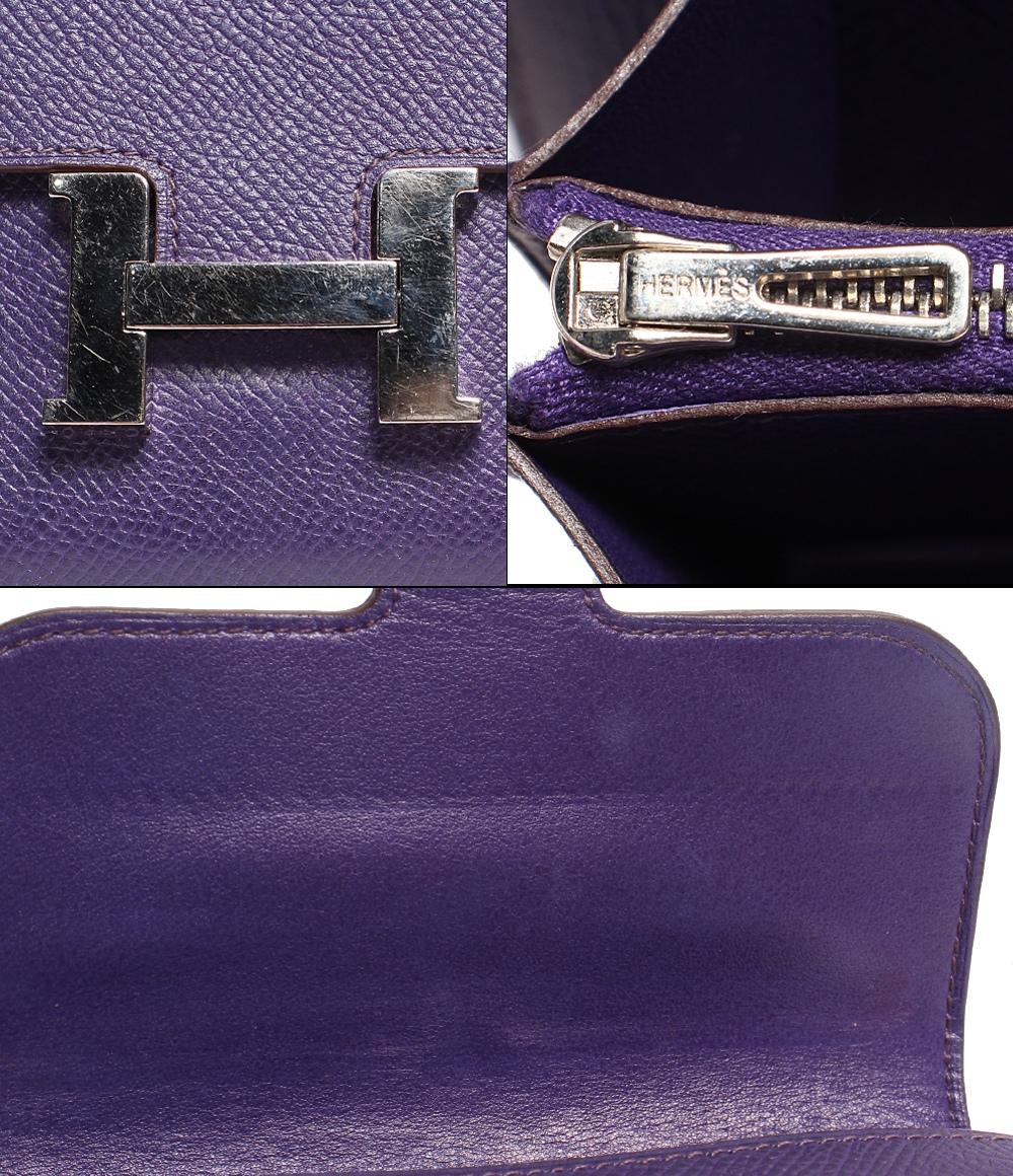 エルメス 財布 □O刻印 シルバー金具 コンスタンスコンパクト ヴォー・エプソン レディース HERMES
