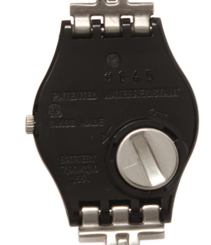 Swatch 腕時計 クオーツ シルバー レディース スウォッチ