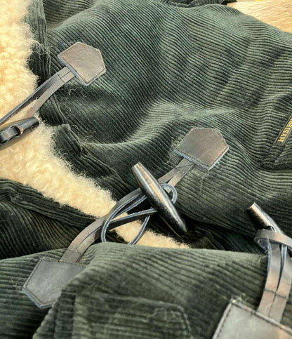 HYSTERIC GLAMOUR ランチコート コーデュロイ 裏地ボア 02253AC04 メンズ SIZE S ヒステリックグラマー