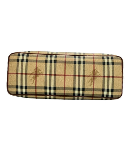 バーバリーロンドン トートバッグ ノバチェック柄 ホースマーク レディース BURBERRY LONDON
