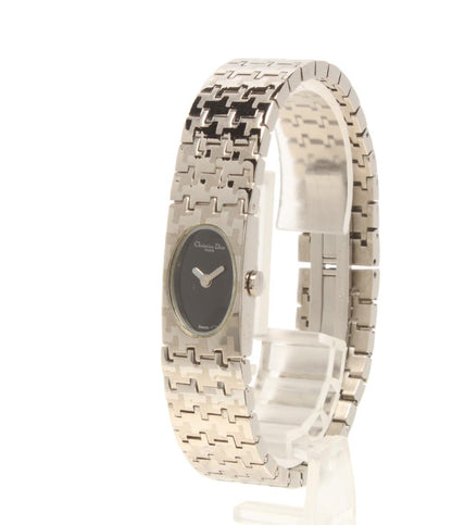 Christian Dior 腕時計 ミスディオール クオーツ ブラック D70-150 レディース クリスチャンディオール