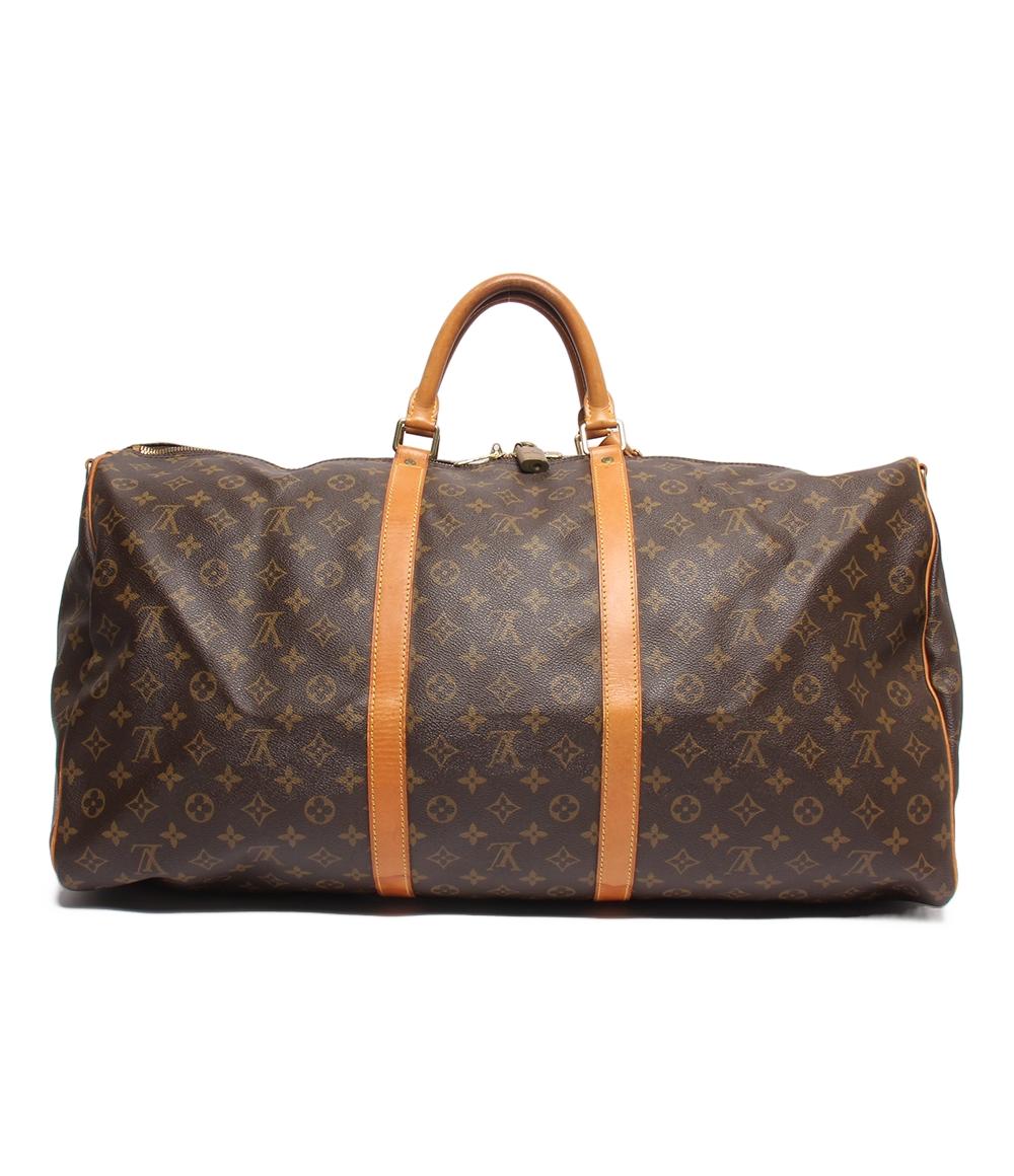 LOUIS VUITTON 2way ボストンバッグ ショルダーバッグ 斜め掛け キーポル バンドリエール60 モノグラム M41412 レディース メンズ ルイ・ヴィトン