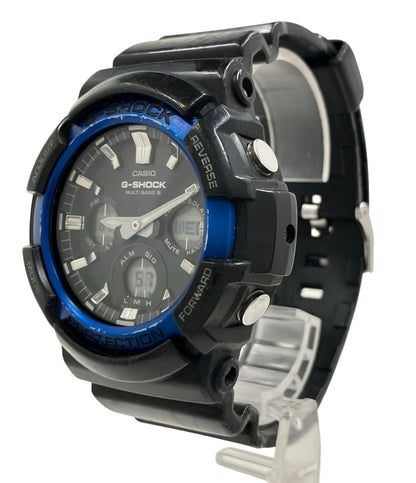 CASIO 腕時計 G-SHOCK ソーラー ブラック GAW-100B メンズ カシオ