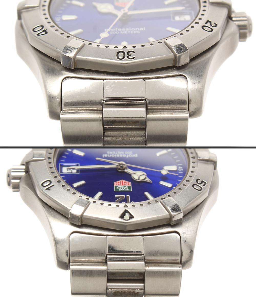 TAG HEUER 腕時計 プロフェッショナル 200m クオーツ ブルー WK1116 メンズ タグホイヤー