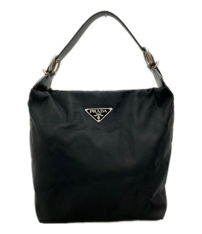 プラダ ショルダーバッグ ナイロン 三角プレート レディース PRADA