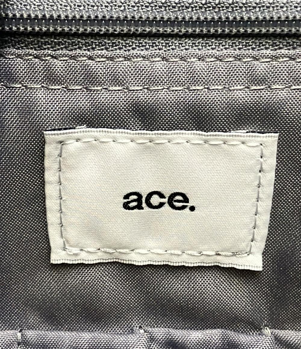 美品 ACE ショルダーバッグ 斜め掛け ハンスリーSD メンズ エース