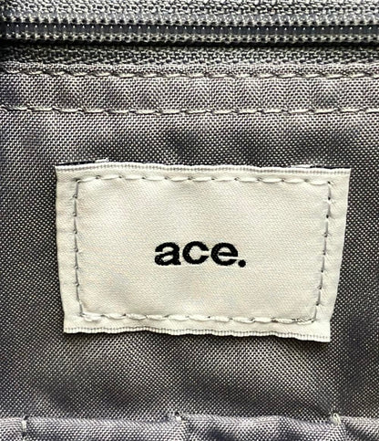 美品 ACE ショルダーバッグ 斜め掛け ハンスリーSD メンズ エース