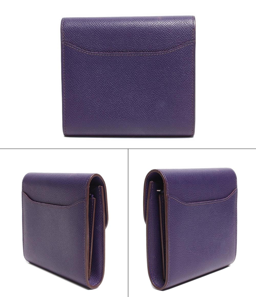 エルメス 財布 □O刻印 シルバー金具 コンスタンスコンパクト ヴォー・エプソン レディース HERMES