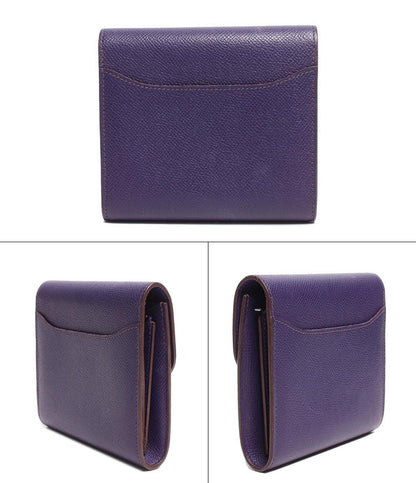 エルメス 財布 □O刻印 シルバー金具 コンスタンスコンパクト ヴォー・エプソン レディース HERMES