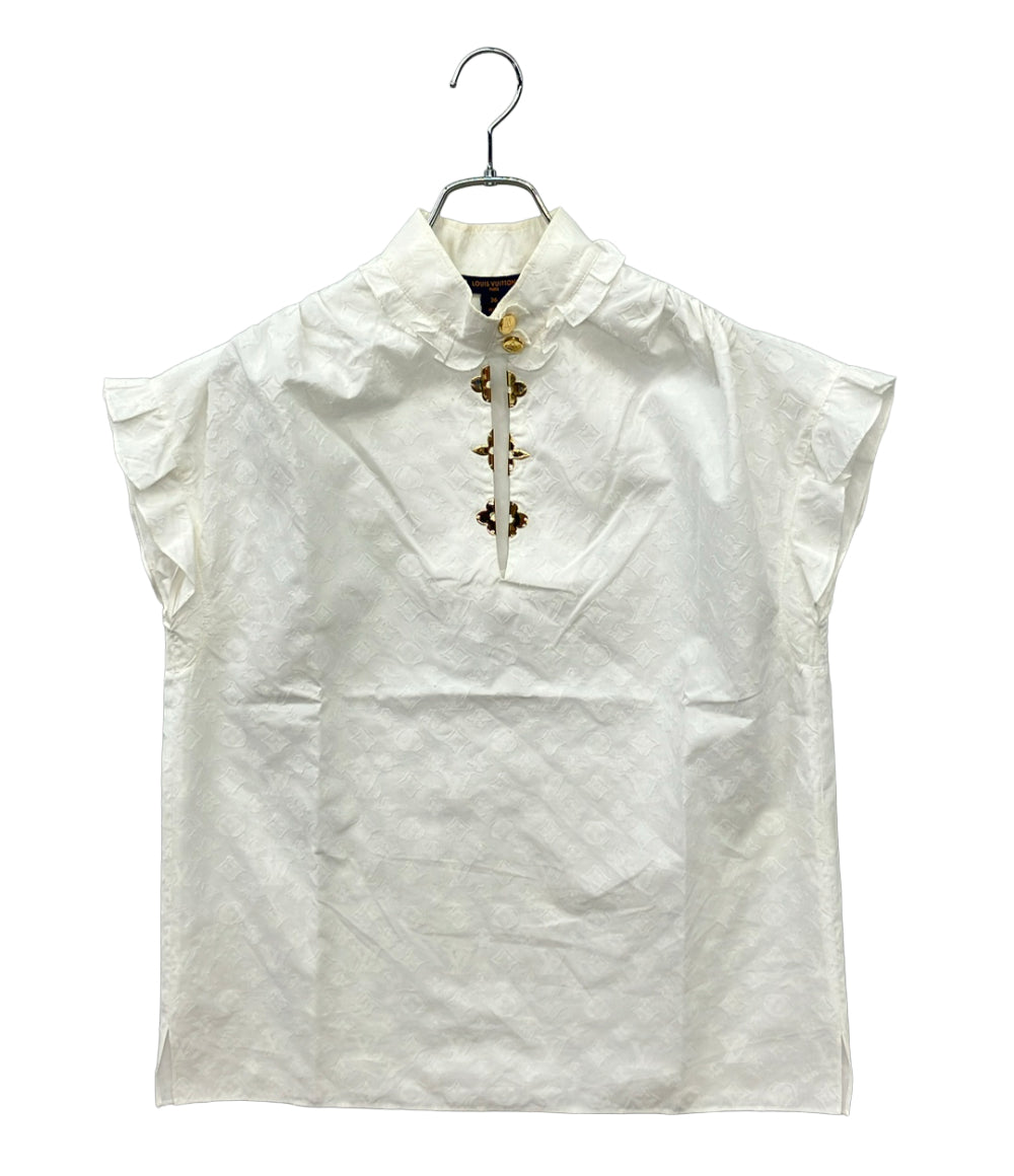 訳あり LOUIS VUITTON モノグラムプルオーバーブラウス レディース SIZE 36 (XS) ルイ・ヴィトン