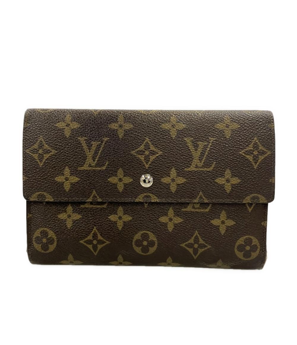 ルイヴィトン 三つ折り長財布 ポシェットパスポール モノグラム M60135 レディース Louis Vuitton