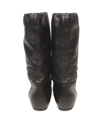CHANEL ブーツ レディース SIZE 38 (25.5cm) シャネル