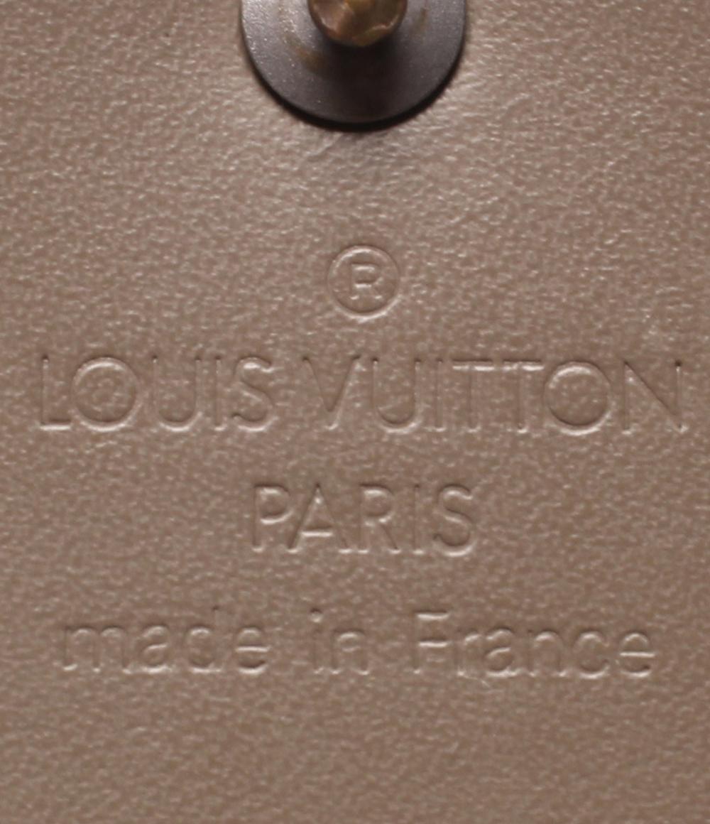 ルイ・ヴィトン ダブルホック二つ折り財布 ポルトモネビエカルトクレディ エピ M63487 ユニセックス LOUIS VUITTON