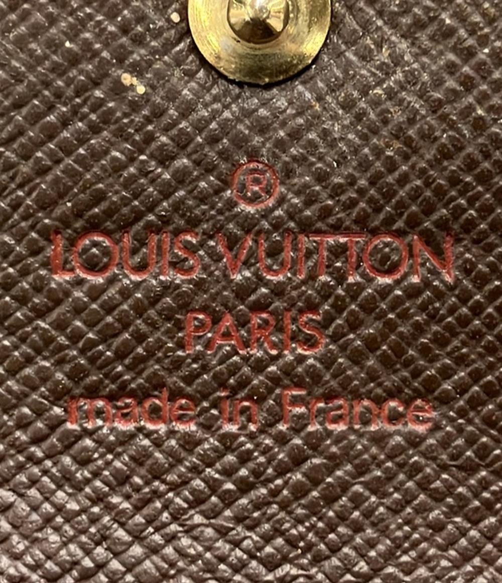 LOUIS VUITTON 4連キーケース ミュルティクレ 4 ダミエ エベヌ N62631 レディース メンズ ルイ・ヴィトン