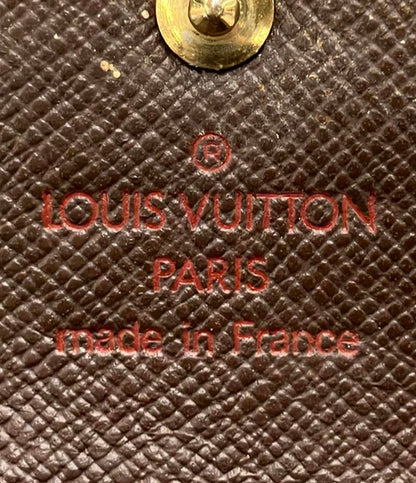 LOUIS VUITTON 4連キーケース ミュルティクレ 4 ダミエ エベヌ N62631 レディース メンズ ルイ・ヴィトン