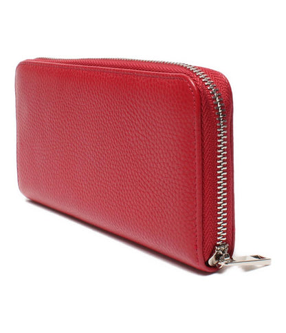 美品 BARCOS ラウンドファスナー長財布 レディース バルコス