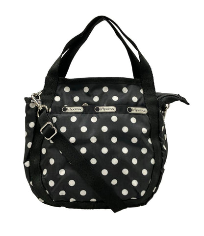 美品 LeSportsac ハンドバッグ ショルダーバッグ 2WAY 斜め掛け レディース レスポートサック