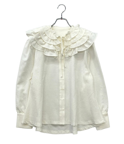 美品 Biby フェイクカラー長袖ブラウス レディース SIZE F (M) ビビィ