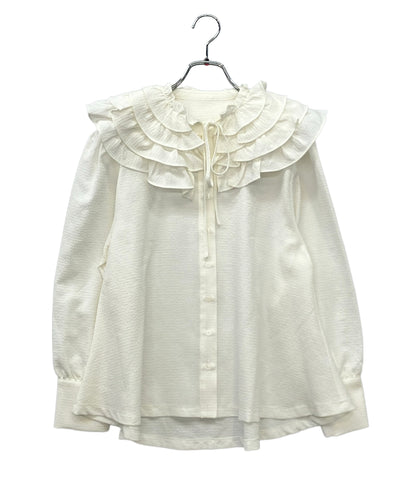 美品 Biby フェイクカラー長袖ブラウス レディース SIZE F (M) ビビィ