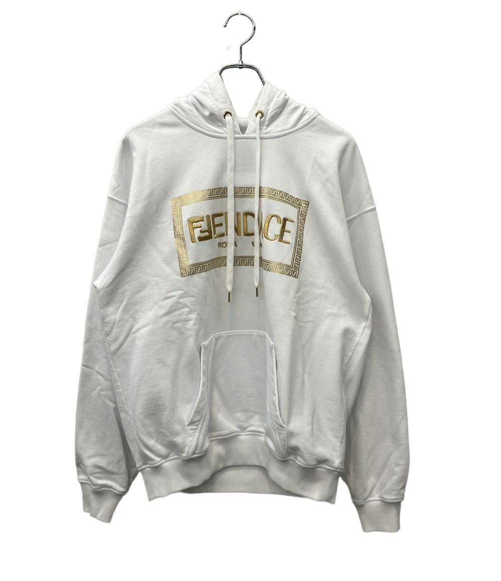 FENDI パーカー フェンダー チェココラボ プルオーバー FY1143 AKDU メンズ SIZE S フェンディ