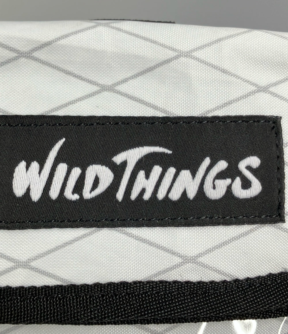 美品 WILD THINGS ショルダーバッグ ネックポーチ 斜め掛け メンズ ワイルドシングス