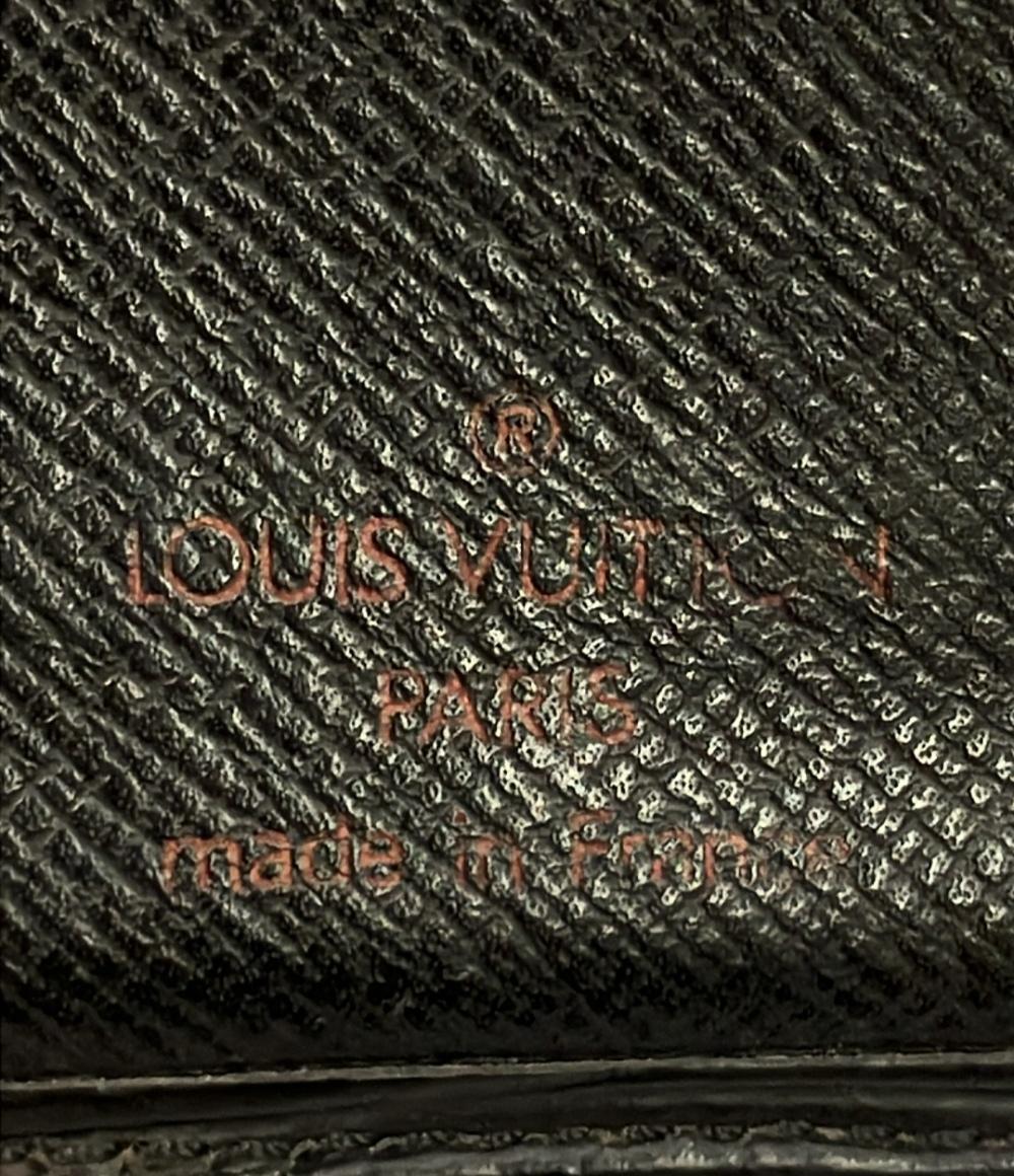 LOUIS VUITTON 二つ折り財布 エピ ポルト ビエ カルトクレディ モネ