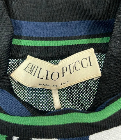 美品 Emilio Pucci マルチカラーワンピース 67KG99 レディース SIZE XS エミリオ・プッチ