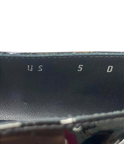 Salvatore Ferragamo ラウンドトゥエナメルパンプス レディース SIZE 5 22.5 サルヴァトーレフェラガモ