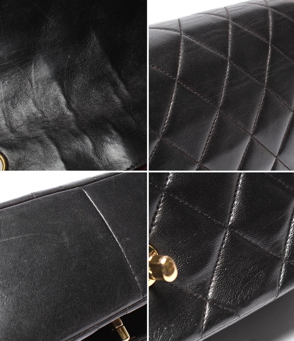 CHANEL チェーンショルダーバッグ ダイアナフラップ ラムスキン ゴールド金具 3番台 肩掛け 斜め掛け ダイアナ25 マトラッセ レディース シャネル