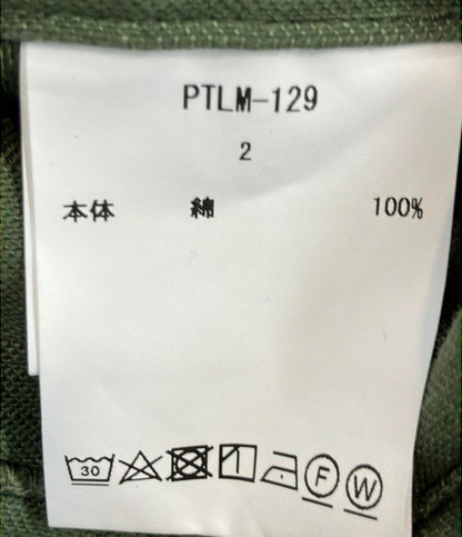 CIOTA コットンパンツ BAKER PANTS カーキ スビンコットンムラ糸バックサテンベイカーパンツ PTLM-129 メンズ SIZE 2 (M) シオタ