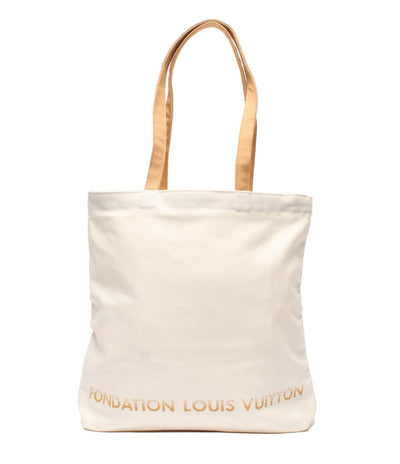 美品 LOUIS VUITTON キャンバストートバック ショルダーバッグ 肩掛け フォンダシオン レディース メンズ ルイ・ヴィトン