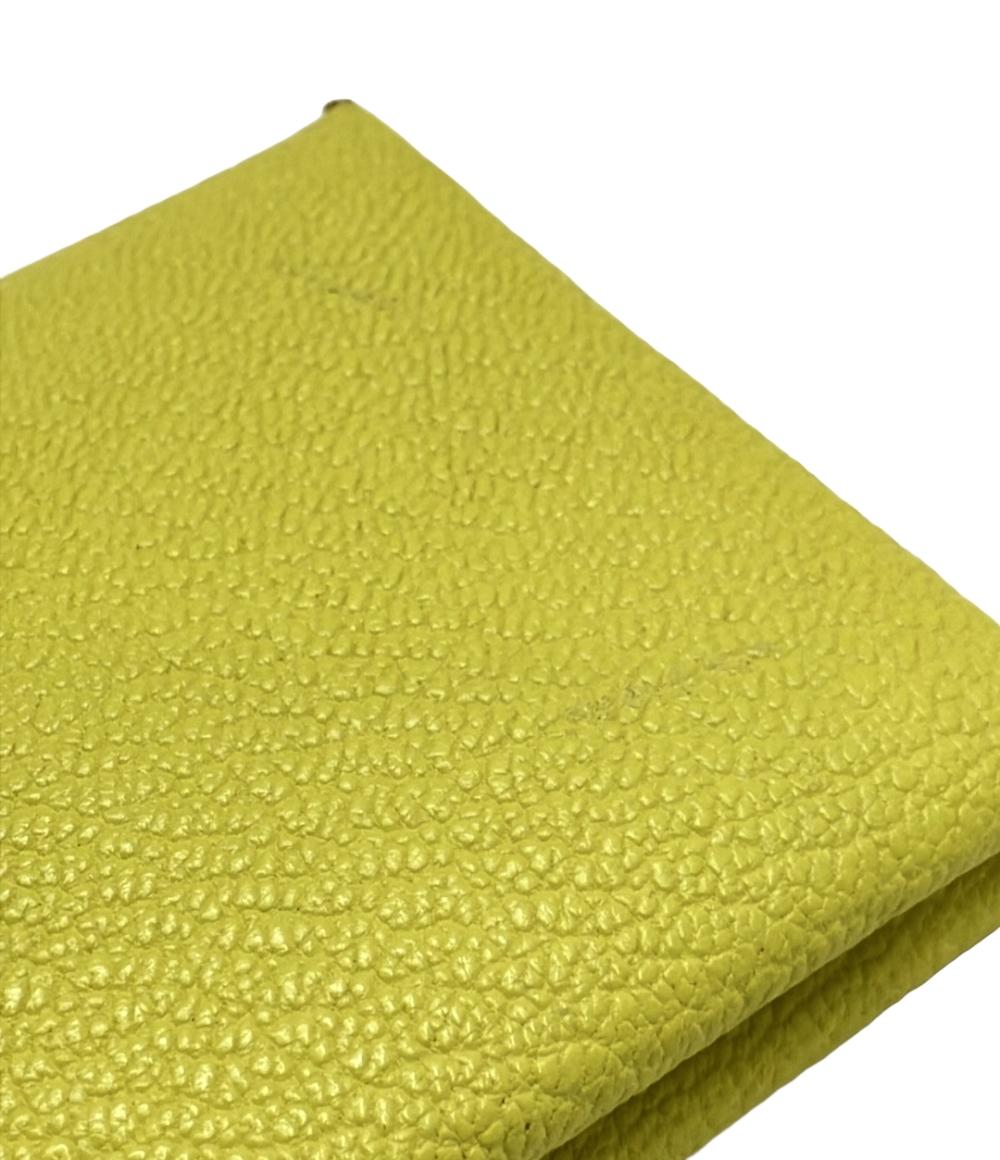 エルメス カードケース ◻︎O刻印 シルバー金具 ガルヴィ ユニセックス HERMES