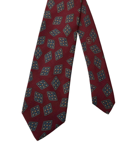 シャネル ネクタイ シルク100% メンズ CHANEL