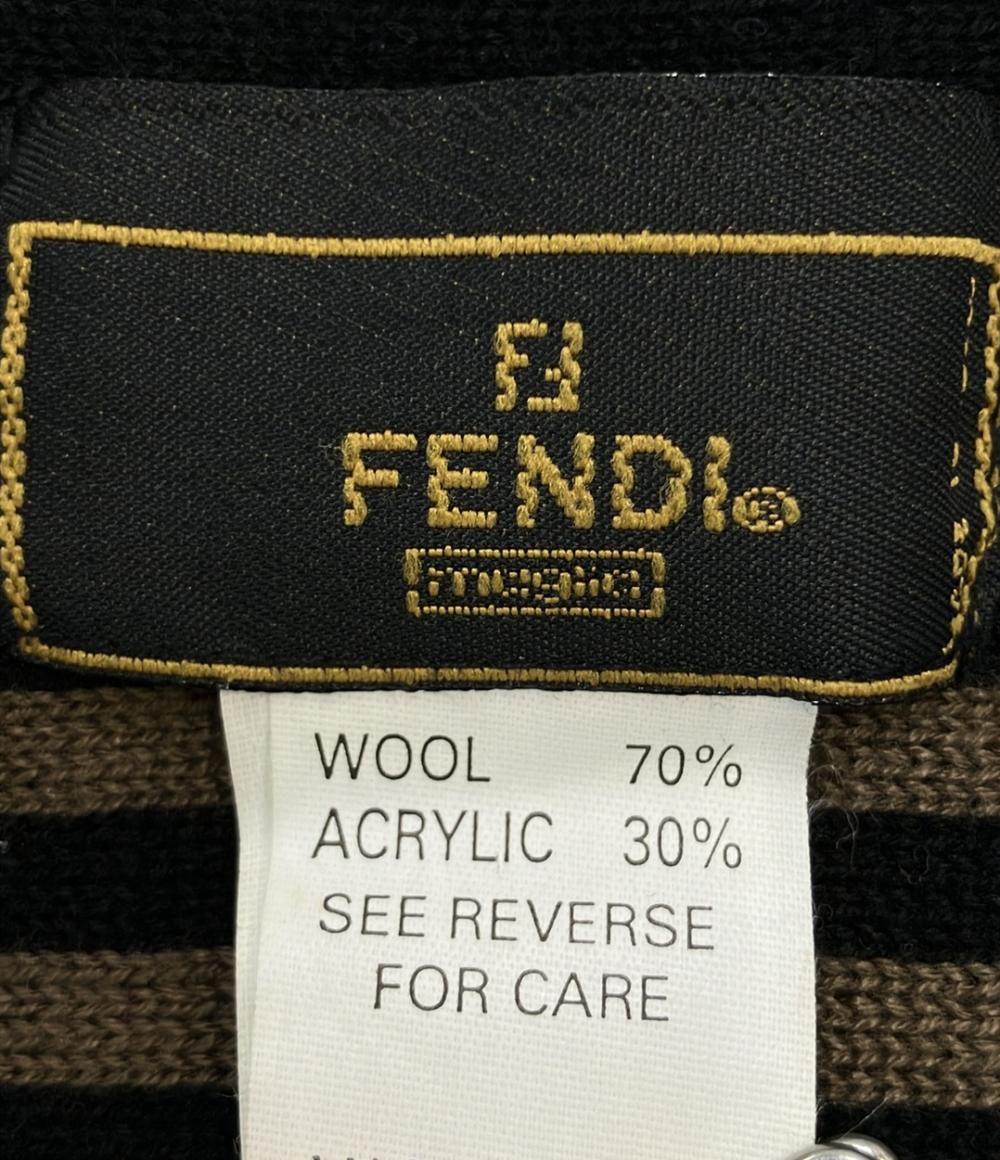 フェンディ マフラー ズッカ柄 レディース FENDI