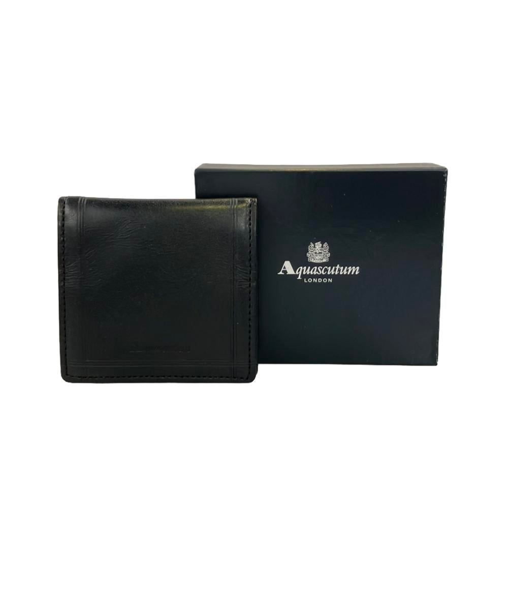 美品 アクアスキュータム コインケース メンズ Aquascutum